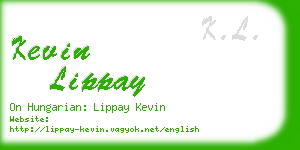 kevin lippay business card